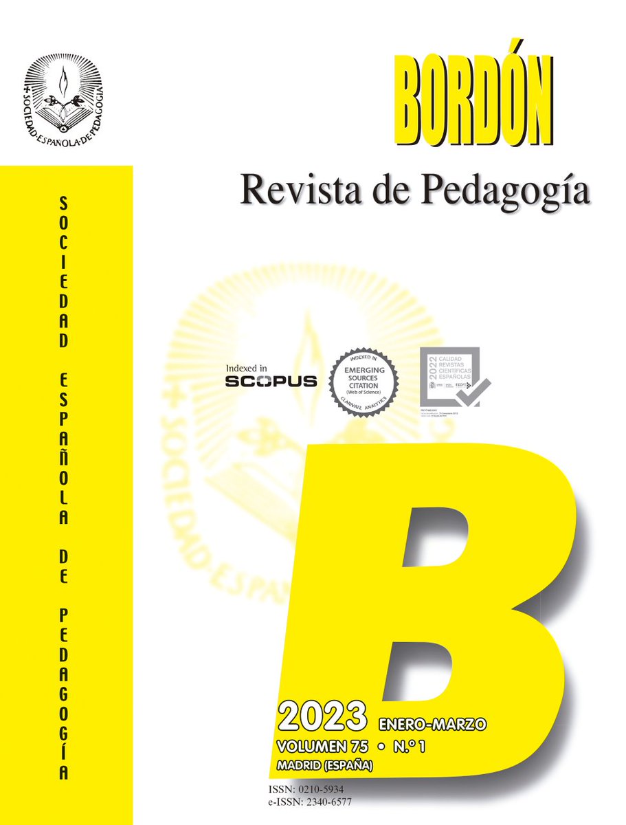 Bordonsep's tweet photo. ¡Publicado el primer número del año 2023! Un número que es muy especial porque es el primero completamente en abierto. Esperamos que encontréis buenas lecturas entre los artículos publicados https://t.co/Y0j0Tbh6LR https://t.co/p6Ci32pag8