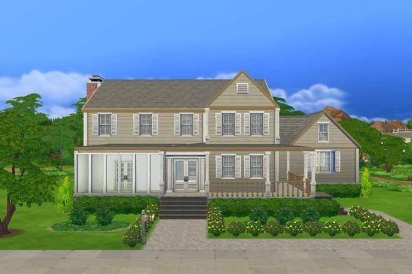 SRbuilds's tweet photo. I just shared the Optimist's Prime Lot on #TheSims4 Gallery!#ID:sylviaedson#basegame https://t.co/1Euly4yUD1