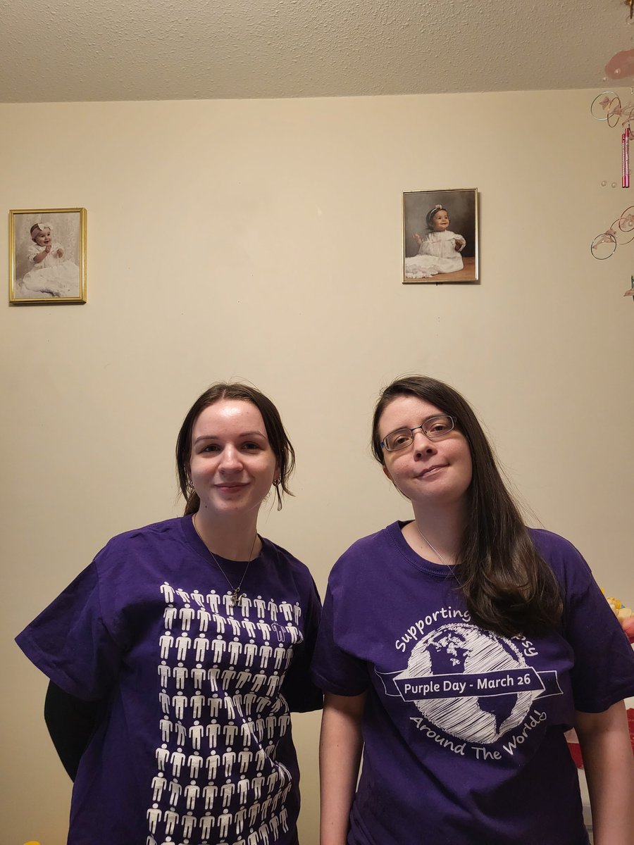 Even though Purple Day is over , it's still March , which is #Epilepsy Awareness month in Canada.  
You can continue to raise awareness for more than 65 plus million people who battle seizures worldwide 🌐. Every Day of the year !  
Join us , won't you ?
#ShowYourPurple