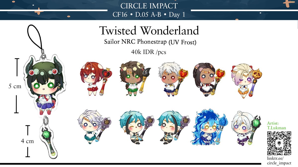 circle_impact's tweet photo. Scroll ⬆️
14/
Fanmerch by
@initlukman
#twistedwonderland #twst #riddle #ace #deuce #cater #trey #azul #jade #floyd #leona #ruggie #jack #kalim #jamil #vil #rook #epel #idia #ortho #malleus #lilia #silver #sebek #divus #maxeus
#NUcarnival #NUcarnivalEn #quincy https://t.co/ofMt441SmO