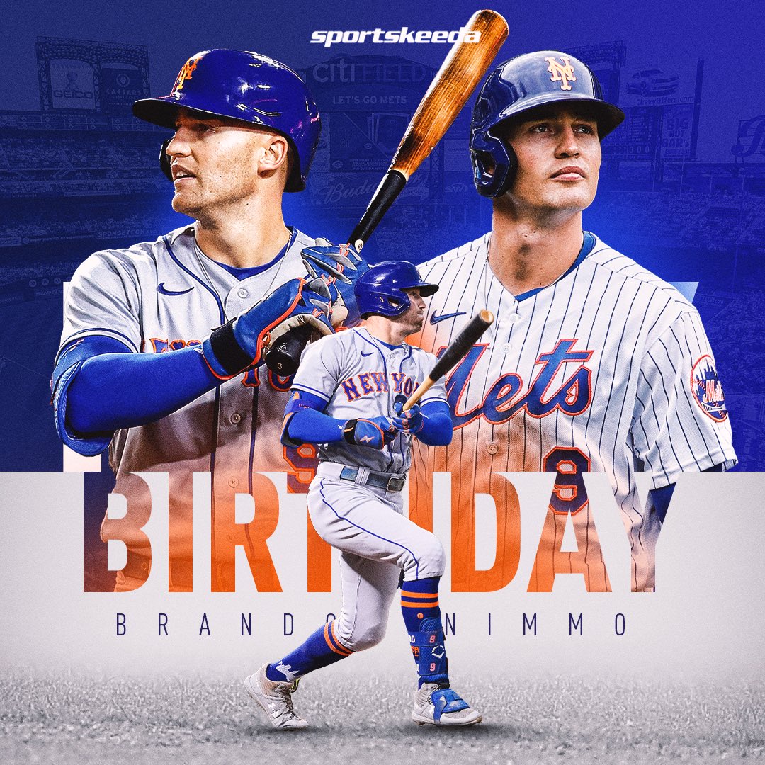 Happy Birthday to outfielder for the New York Mets, Brandon Nimmo!     