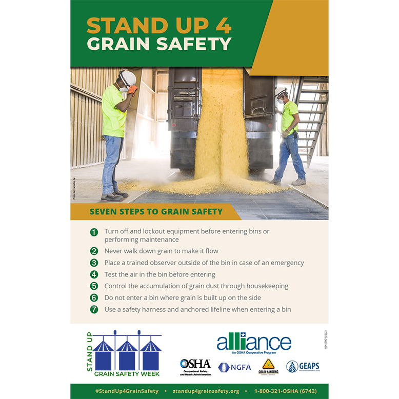 This week’s National Stand Up 4 Grain Safety Week provides a collective industry focus on — and a commitment to — making the grain industry safer...
facebook.com/HazTekInc/post…
#Standup4GrainSafety #Safety #SafetyEvents #HazTek