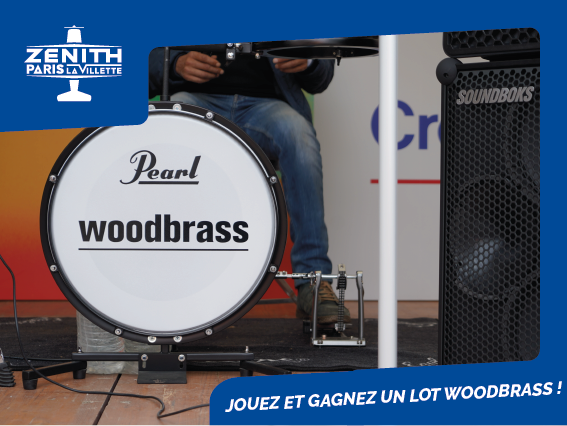 🥁 JEU WOODBRASS🥁

Venez-vous mesurer au #DrumOMeter de <a href="/woodbrass/">Woodbrass.com</a> pour tenter de gagner un casque audio Pioneer à l’occasion du concert de Louise Attaque. C’est simple, ludique et addictif ! RDV dans le hall du Zénith le soir du concert ! 

#algam #louiseattaque #zenithparis