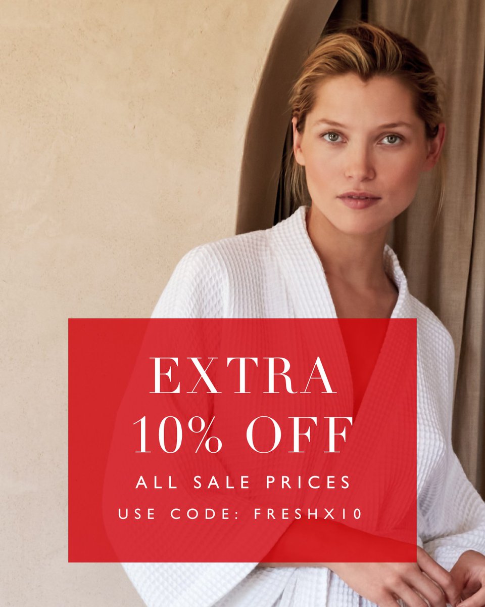 Shop everything you need for less. Enjoy up to 50% off plus an extra 10% off all sale prices in our Mid-Season Sale bit.ly/3TR17CS #thewhitecompany