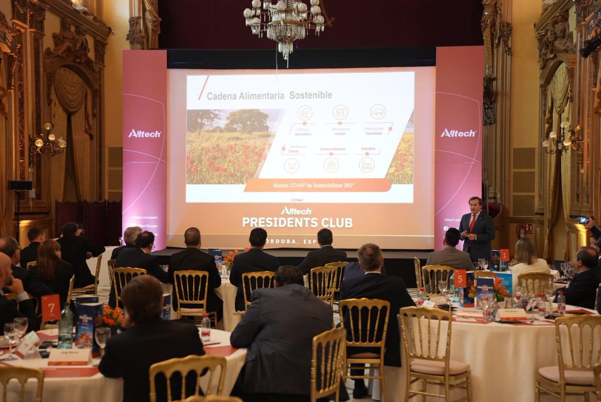 Covap's tweet photo. Durante su visita conocieron las instalaciones de #COVAP, nuestro modelo 360º y el proyecto #PlanetOfPlenty que COVAP, junto a @Alltech y @GHGGuru del instituto @getclearcenter, está desarrollando.  Una experiencia muy gratificante y enriquecedora. https://t.co/A5BRo8iJZM