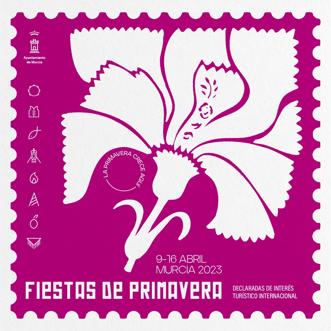 Murcia disfrutará de sus Fiestas de Primavera del 9 al 16 de abril con más de 100 actividades ¡Ya puedes consultar el programa completo! 💐

Programa de Fiestas de Primavera 👇👇👇laguiago.com/murcia/program…