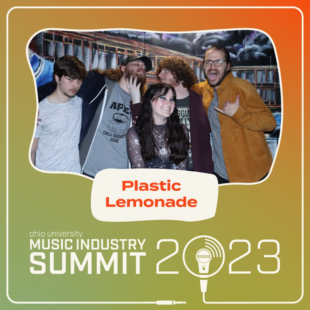 ohio_mis's tweet photo. ANNOUNCING: @PlstcLemonade will open the @mxmtoon concert at Memorial Auditorium on Thurs, 4/6! This "folk-funk" band is comprised of @ohioalumni &amp; @ohiou current students, and their debut studio album is out now. Use code LEMON to grab tickets for $15! 👉https://t.co/cKZvmRzTNU https://t.co/T4kRuU82oc