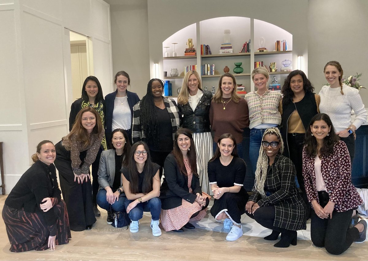 Love this group of women 💪🏻
<a href="/victoriabeas/">Victoria Beasley</a> <a href="/MonicaVarman/">Monica Varman</a> <a href="/kirstenagreen/">Kirsten Green</a> <a href="/HeidiPatelSF/">Heidi Krauel Patel</a> <a href="/Ilana_Stern/">Ilana Stern</a> <a href="/hollsmaloney/">Holly Maloney</a> <a href="/wendyllim/">Wendy Lim</a> <a href="/eurie_kim/">Eurie Kim</a> <a href="/nicoleahjohnson/">Nicole Leah Johnson</a> <a href="/kaychen22/">Kelly Chen</a> cc: <a href="/AllRaise/">All Raise</a> <a href="/ForerunnerVC/">Forerunner</a>