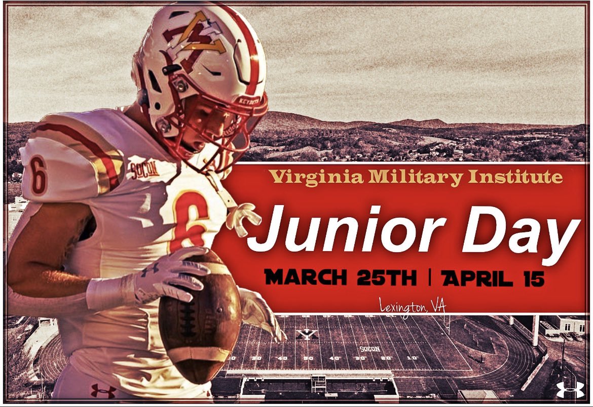 Had an amazing time at <a href="/VMI_Football/">VMI Football</a>! Thank you <a href="/Coach_Lageman/">JB Lageman</a> for the invite!