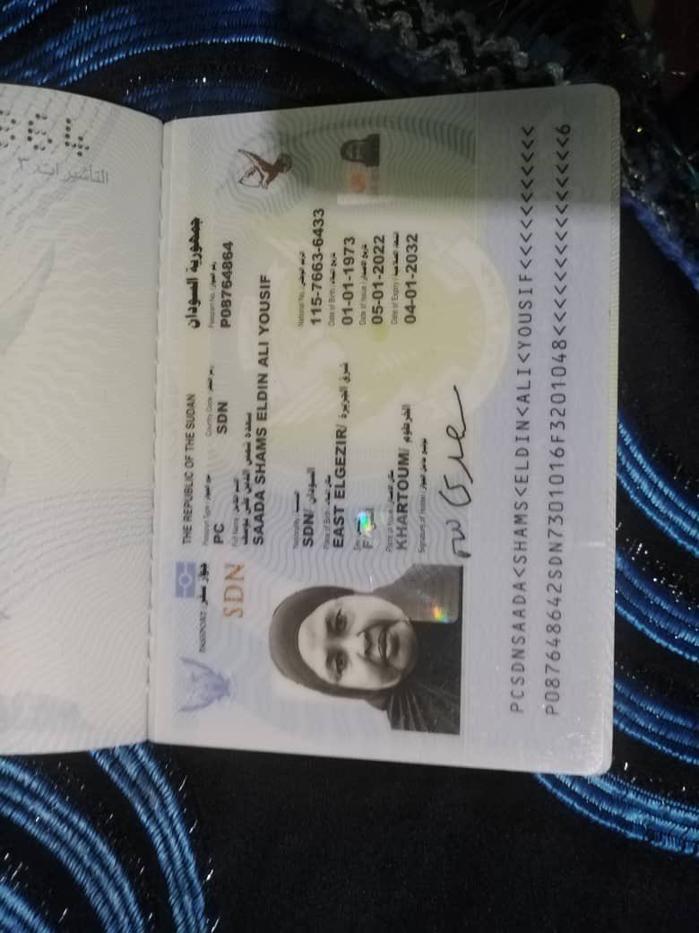 شباب السلام عليكم صحبي فقد جواز سفر الوالدة مؤشر للملكة العربية السعودية لأداء مناسك العمرة
من يعثر عليه الرجاء الاتصال بأحد الارقام التالية
0929951069
0912275050
0912201834 x.com/messages/media…