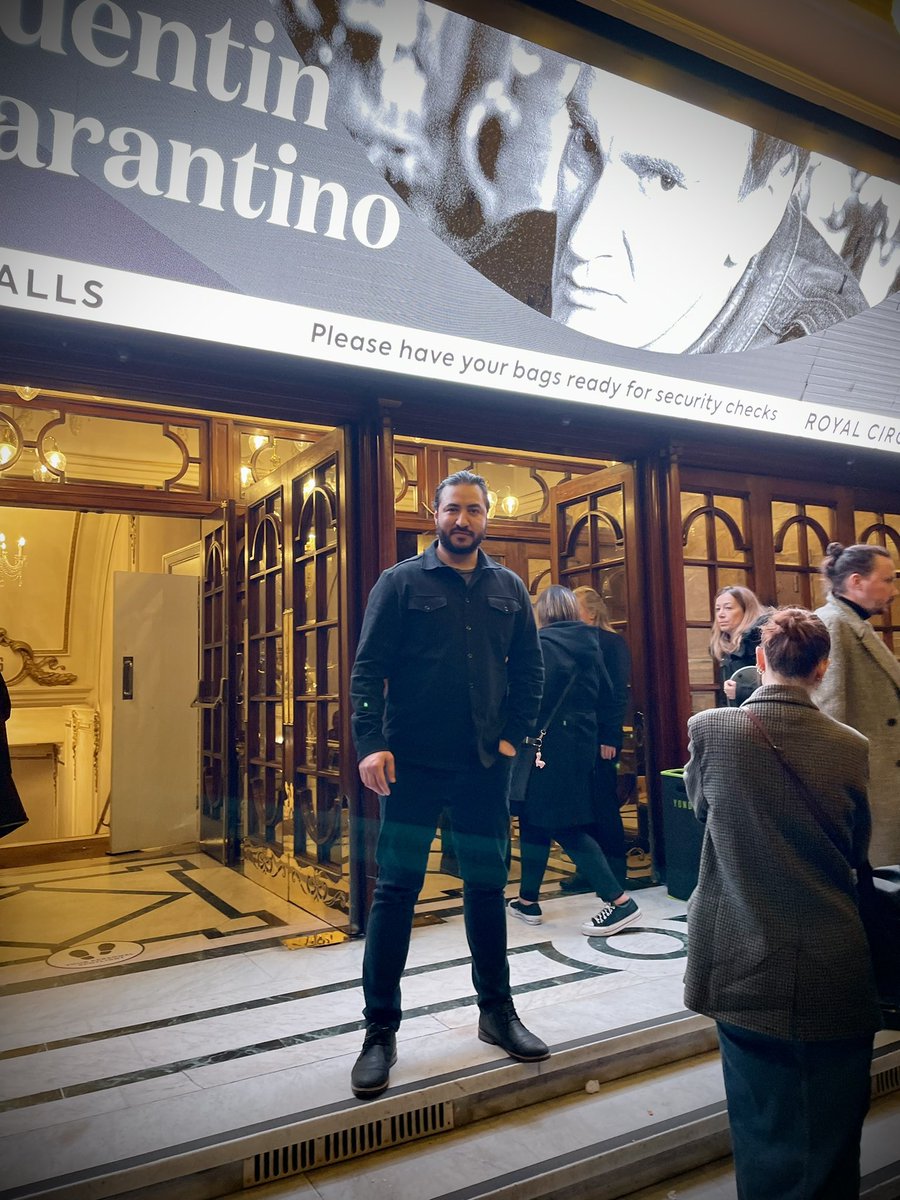 NeilPaul01's tweet image. Great event last night @LondonPalladium 
There were many highlights but the story of Floyd, Tarantinos black father figure who influenced him to become a screenwriter and the reason he made Django Unchained was inspiring. 
#film #london #QuintinTarantino 

deadline.com/2022/11/quenti…