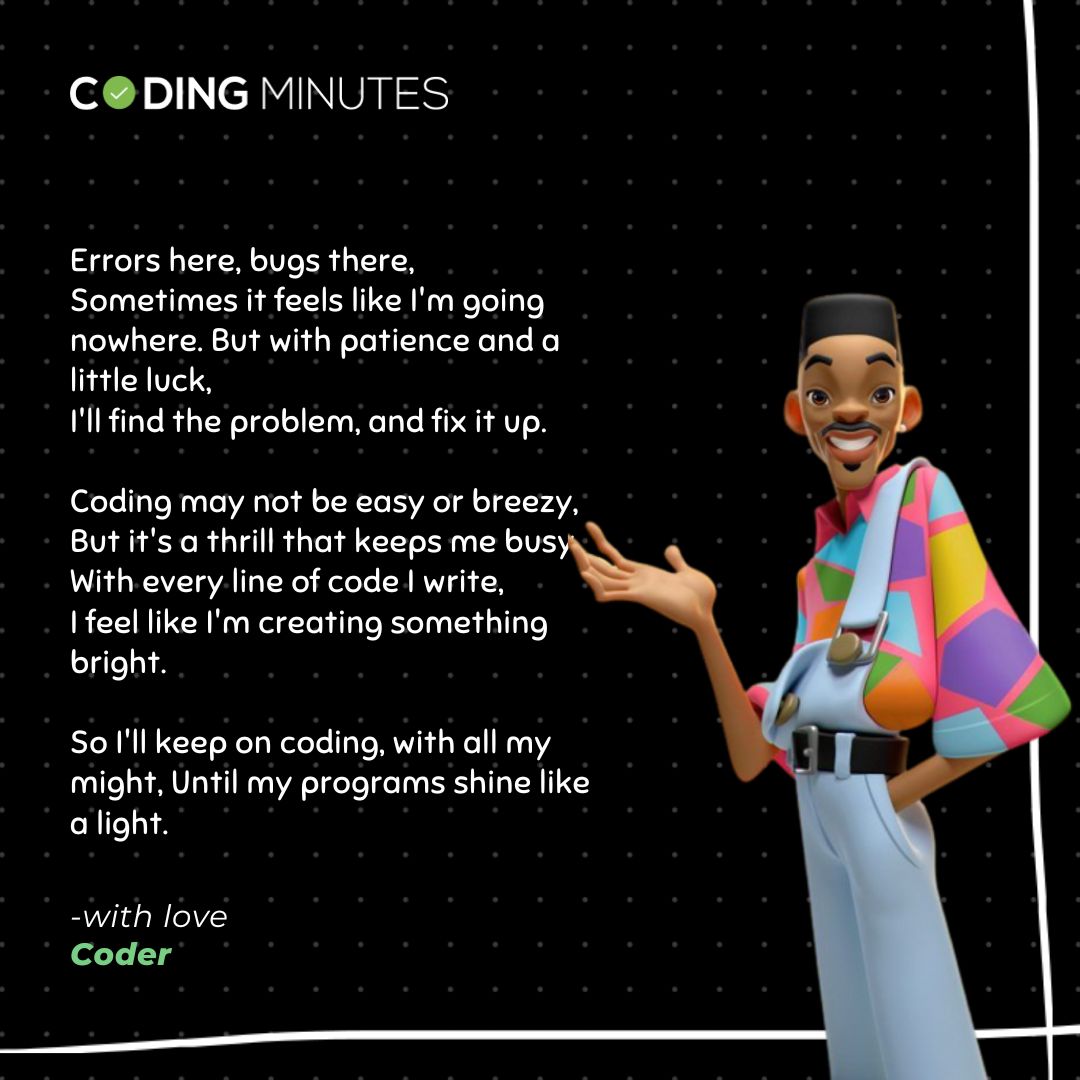 MinutesCoding's tweet image. From one #coder to another 👨‍💻

#CodingMinutes #coding #programming