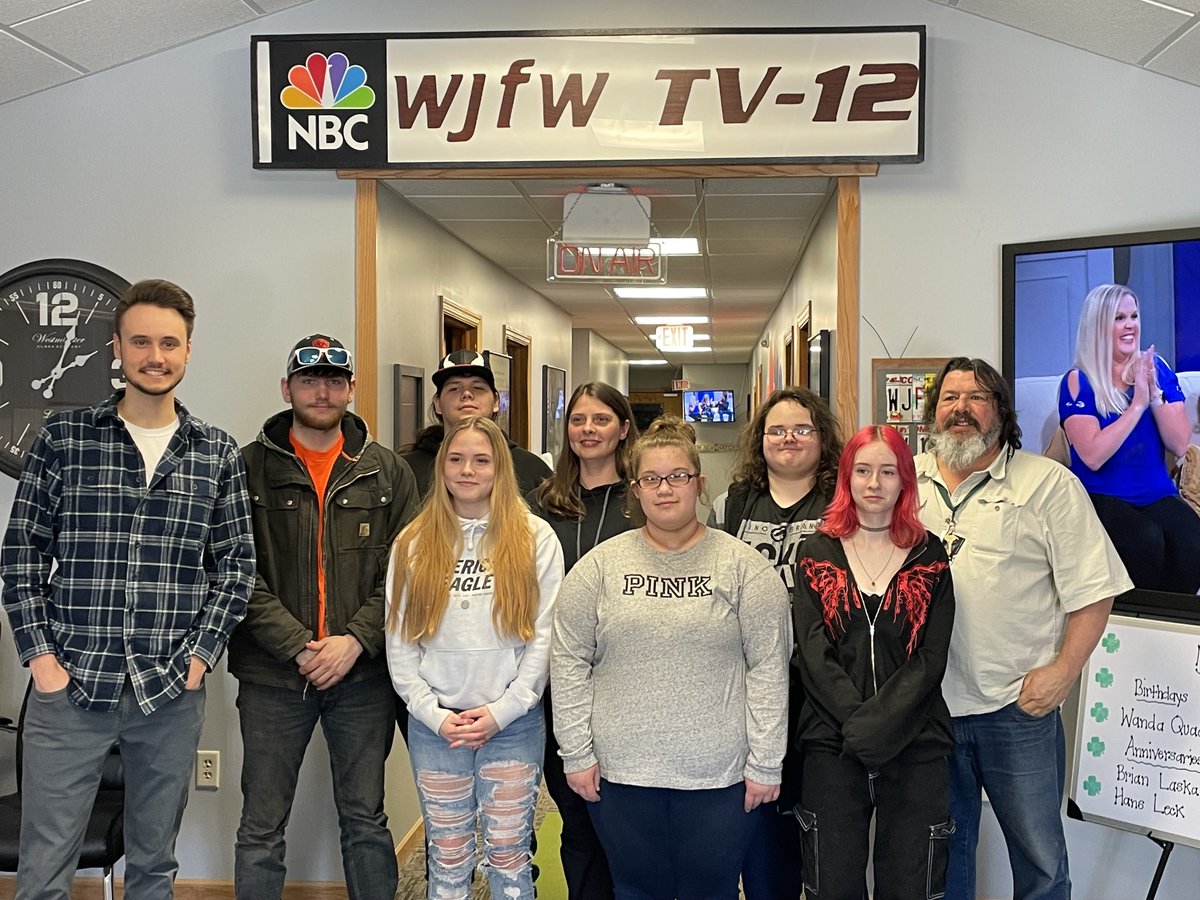 HagenWI's tweet photo. Had a fun time giving a tour of the station to the Chequamegon School District - Class ACT Charter! Future is bright for these folks. https://t.co/zX2tPWgwzK