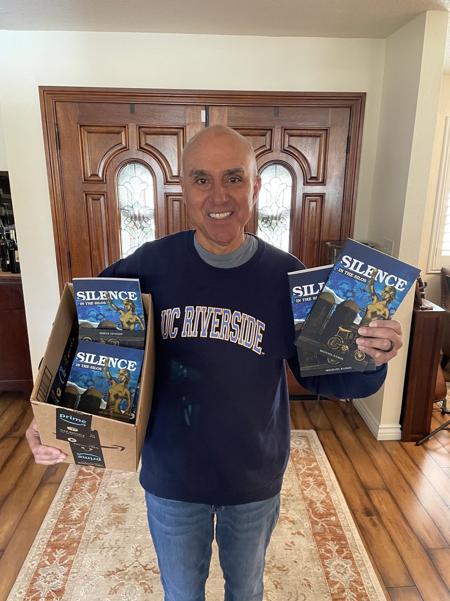 Moelis_Capital's tweet photo. My books came. Very excited! First of a trilogy. @UCRiverside @ucrspp #AuthorMike ✍️ https://t.co/1UMPdpCKIW