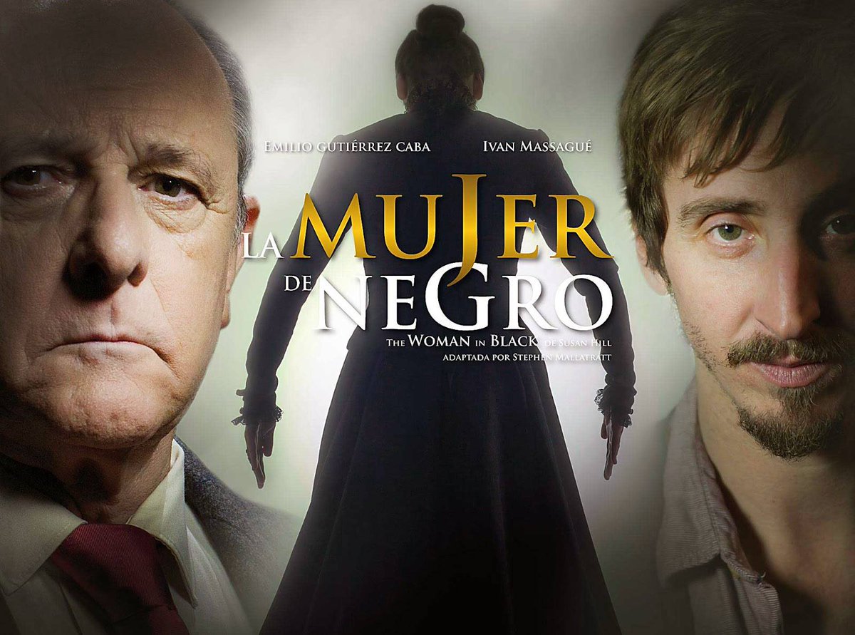 La obra de teatro que más veces he visto es "La Mujer de Negro". Siempre Gutierrez Cava!! Vi en Alicante la que Cava narraba y protagonizó <a href="/ivanmassague/">ivan massagué</a> Que por cierto en su huída por el páramo me tocó el brazo y me costó un cuarto de hora volver a centrarme 😂Son fabulosos 👏