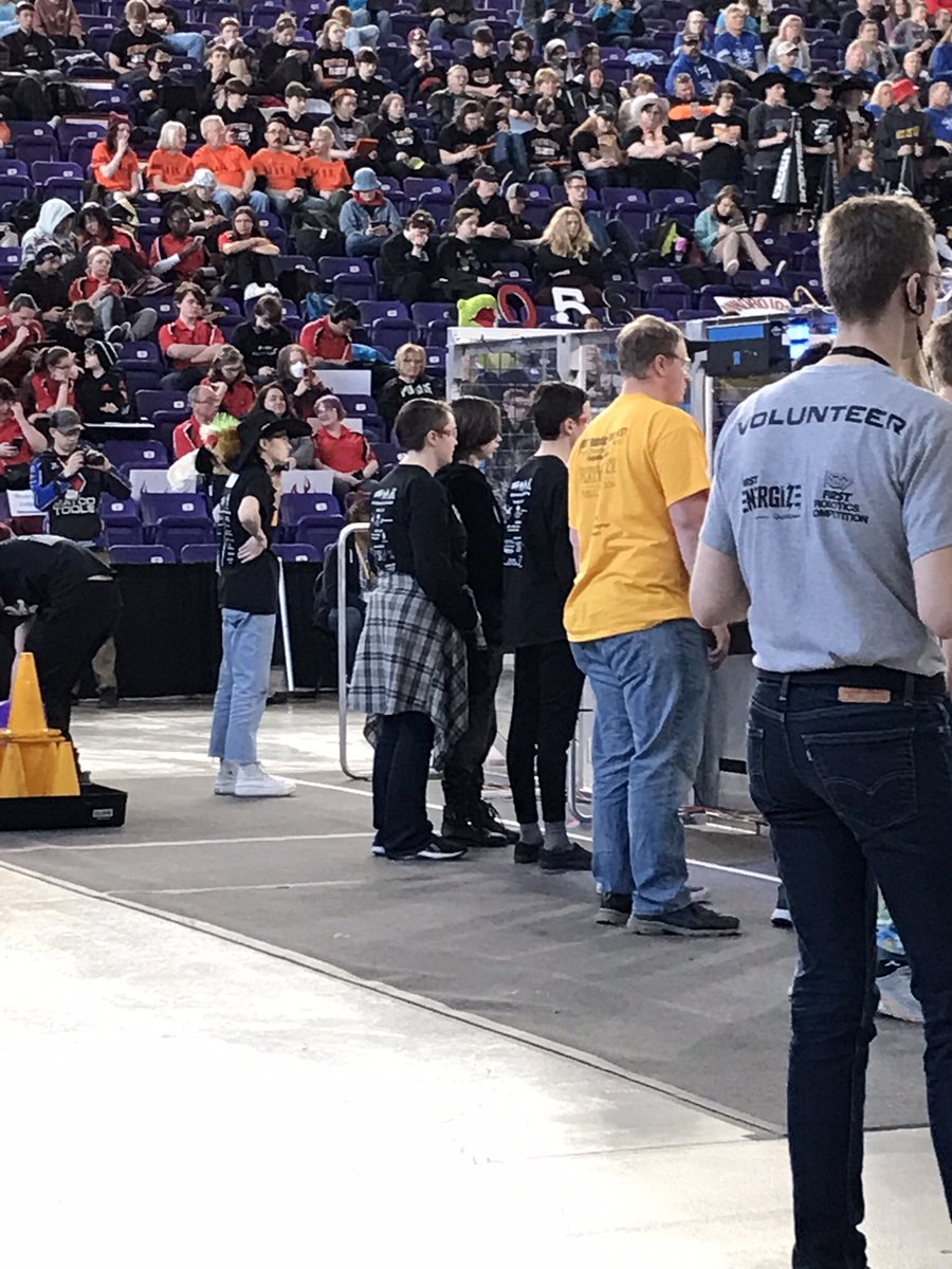 One of our awesome drive teams at the regionals this year!!