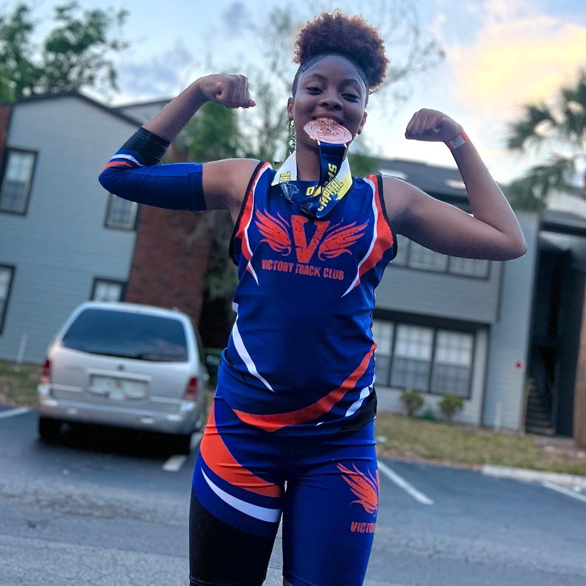 WayNeONEdeR's tweet photo. When I say I am so proud of you, I mean it. Following after her daddy’s footsteps. I’m looking forward to your growth in this sport #TrackAndField. You fill my heart with exceeding joy and I’m truly proud of all of your accomplishments. I love you Princess AnisSa. https://t.co/v9Xpg34tJ9