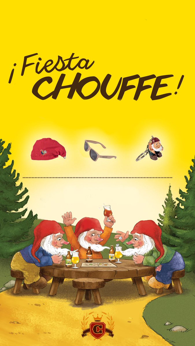 BarCarlosUtrera's tweet photo. Los gnomos de @LaChouffeGnome están de fiesta en @barcarlosutrera 
Te esperamos con todos estos regalos. https://t.co/9lsX4hI2US