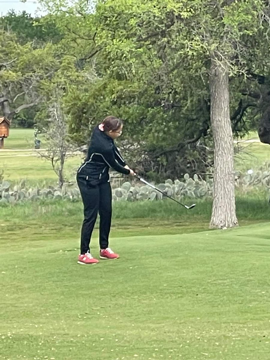 BastropHighGolf's tweet photo. Girls golf competing at the district tournament today and tomorrow at Delaware Springs in Burnet! https://t.co/q2Zwh1y5cD