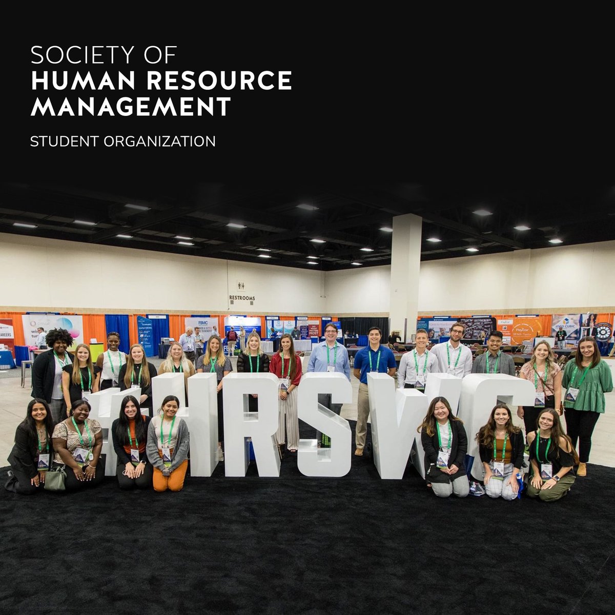 Student Organization Spotlight: The Society for Human Resource Management (SHRM) is committed to advancing the HR profession and capabilities of all HR professionals. Texas State's chapter was named Student Organization of the Month by the Department of Student Involvement. ✯