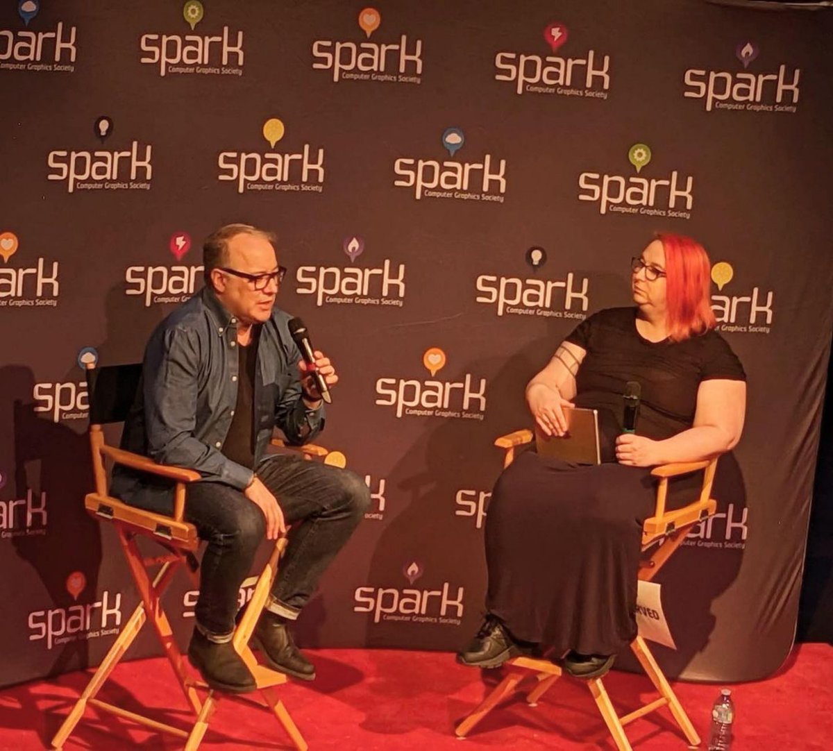 HerneHillMedia's tweet photo. SPARK FX 2023! Thank you to everyone who attended our presentation on the VFX behind @RealGDT's #CabinetOfCuriosities with Herne Hill's Founder and Creative Director, Dennis Berardi. It was an excellent time diving into our team's process with you all. #SparkFX #VFX https://t.co/1J5qCbGEEo