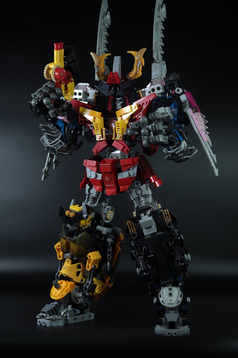 demon14082000's tweet photo. DON Onitaijin ( ドンオニタイジン )
Series: Avataro Sentai DonBrothers 暴太郎戦隊ドンブラザーズ
#レゴ #暴太郎戦隊 #ドンブラザーズ #ドンオニタイジン #ロボタロウ
#lego #avatarosentai #donbrothers #dononitaijin #robotaro #moc
#Bionicle #Technic #HeroFactory #brick https://t.co/2bZY295FbG
