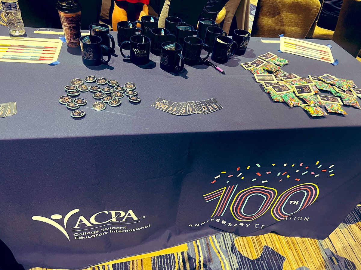 Drop by the #ACPA100 table to say hi, grab swag, and get excited about Chicago 2024! 

#ACPA23