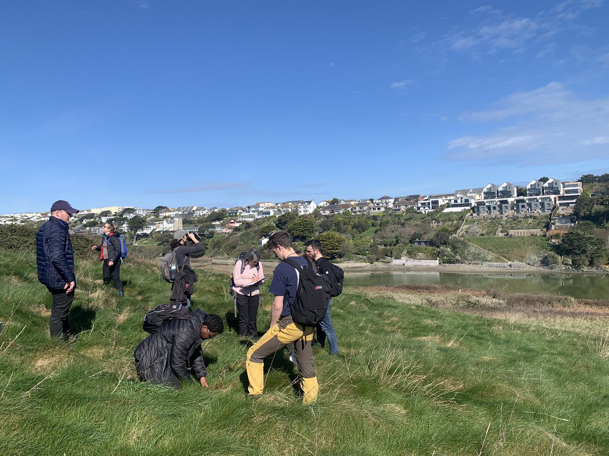 DanEvansol's tweet photo. A successful day in Cornwall for the @CENTA_NERC #SpeedPHD2023 trip! 

✅Soils collected 🧫
✅Soil slake tests complete 🧪
✅Lunch on beach ☀️
❌Cornish cream tea (is there anywhere open out of season?) ☕️ 

Thanks to @CornwallCollege for hosting us in your Newquay labs! #soil https://t.co/3UjFtK0TV5