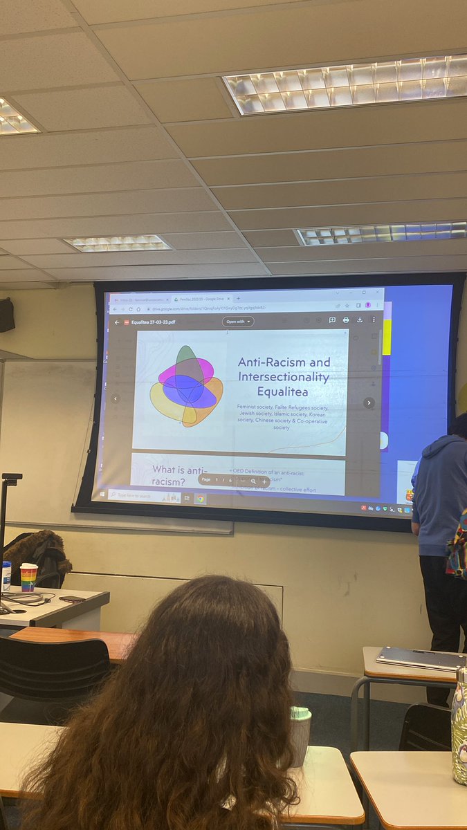 Our equalitea is starting soon in ORB 132!