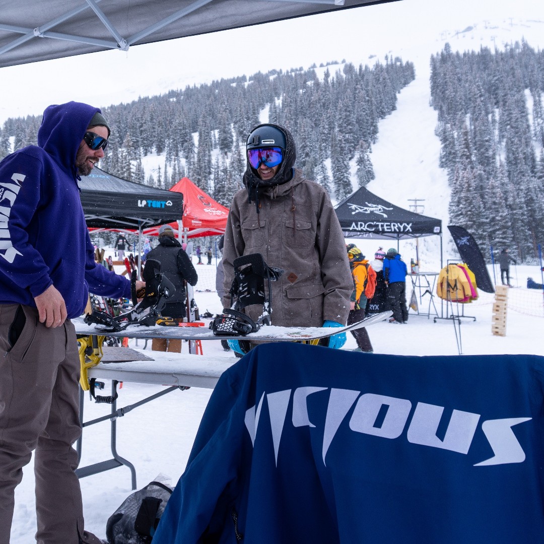 MarmotBasin's tweet photo. Thank you to our local retailers for coming out for Demo Days last weekend! 

Special mention to Arc'teryx Edmonton, who came out for their first-ever Marmot Basin Demo Days! They had lots of freebies, an awesome competition, and even found some time the shred! https://t.co/HKE2RdZSev