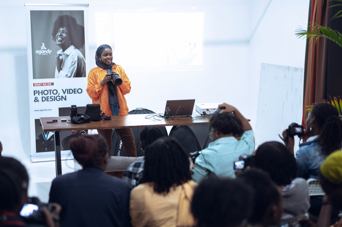 A huge thanks to the facilitators, @nze_eve , @Sstone_D, @Bashabagero1 , and @omuturanyi , for sharing their knowledge and expertise with us. Also, Special thanks to all who attended and showed their enthusiasm for photography. #WomenInPhotography #AgandyStudios
