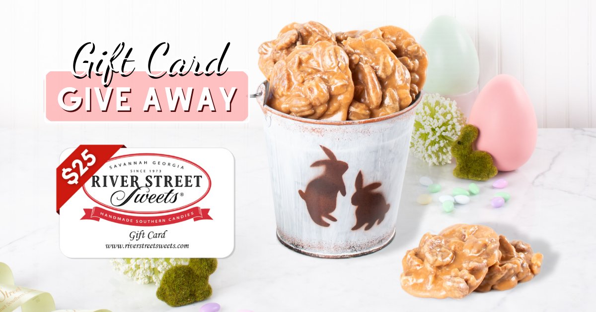 RiverStSweets's tweet photo. Gift Card #GIVEAWAY! Hop into Easter with an easy win! To enter👉 Follow us 👉 Share &amp; like this tweet 👉Tag friends 👉Tell us what candy you will buy with this card👉 Ends 04-02-23👉#Winner announced 04-03-23 #eastercandy #candystore #franchiseopportunity https://t.co/R36QtMQK2m