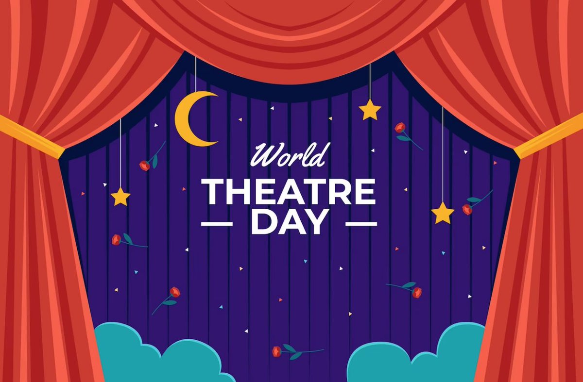 Happy #WorldTheatreDay 2023 - From us all at ACA! Let us know what you are going to see? - for children and young people! #familytheatre #childrenstheatre #kidstheatre