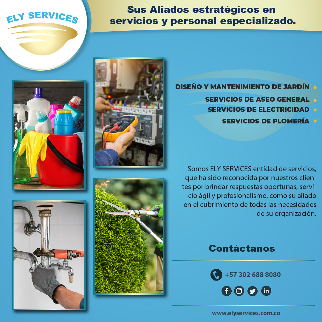 elyservices_'s tweet image. Al ser una empresa enfocada en la salud y protección de nuestra comunidad y medio ambiente, ELY SERVICES cuenta con un personal en servicios integrales competente con un conocimiento inigualable, para brindarle servicios a sus necesidades.

#limpieza #aseo #todero #ely #services
