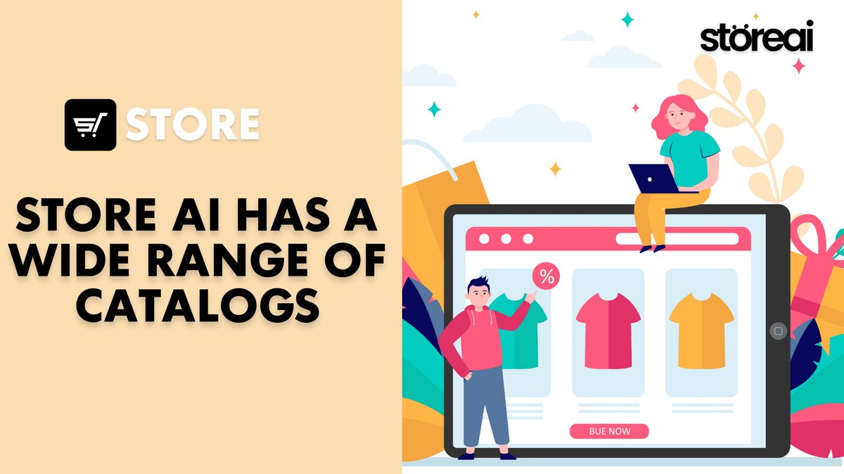 Storeai_org's tweet photo. Did you know that Store AI offers over 15 catalogs with thousands of products ranging from electronics to apparel to food and more? You can shop for anything you need, all in one place. Try it out today! https://t.co/wt2UDDWWZM