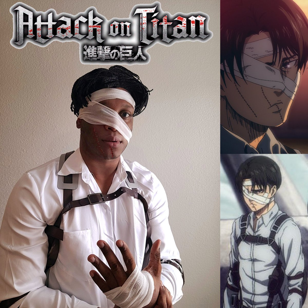 'My goal is to kill Zeke.'
.
.
#cosplay  #otaku #kawaii  #attackontitan #attackontitancosplay #leviackerman #leviackermancosplay #levicosplay #eren #blackcosplayerhere #erenjaeger