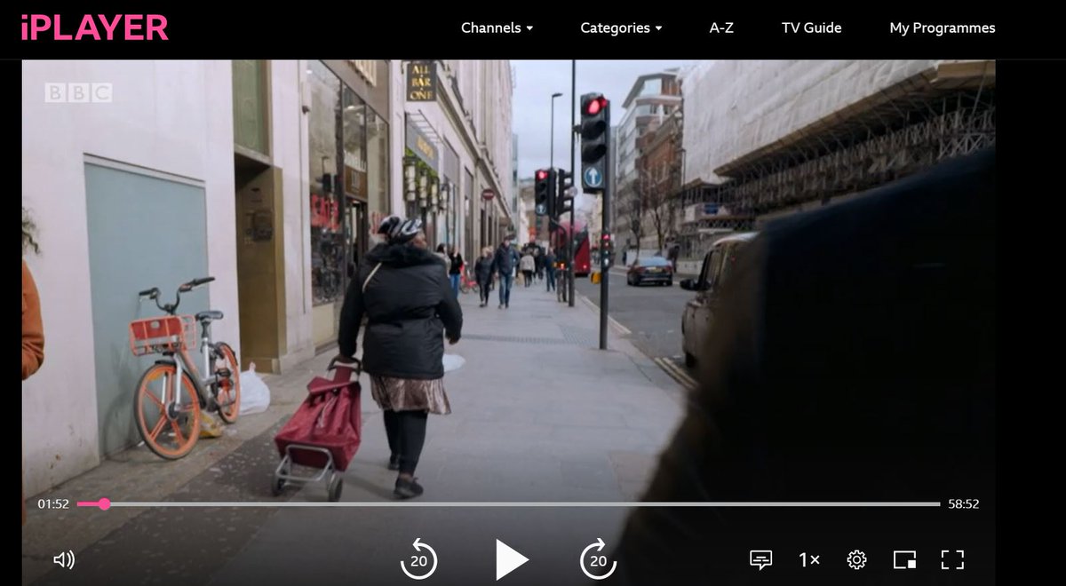 We noticed a Mobike in the background of the last episode of series 2 of @BBCOnes Race Around the world (don't judge us on that choice). Which programme have you seen a bikeshare bike in? <a href="/PeterRiddell_NE/">Peter Riddell</a>