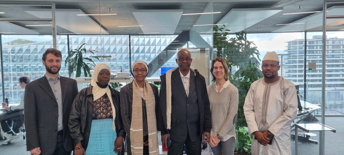 cndhniger's tweet photo. Une délégation CNDH conduite par le Rapporteur General séjourne à Genève. Ce lundi 27 mars 2023  dans la matinée,  elle a eu une séance de travail avec des responsables de DCAF  et l'ambassadeur du Niger à Genève pour des civilités. https://t.co/DcGHom00Oy