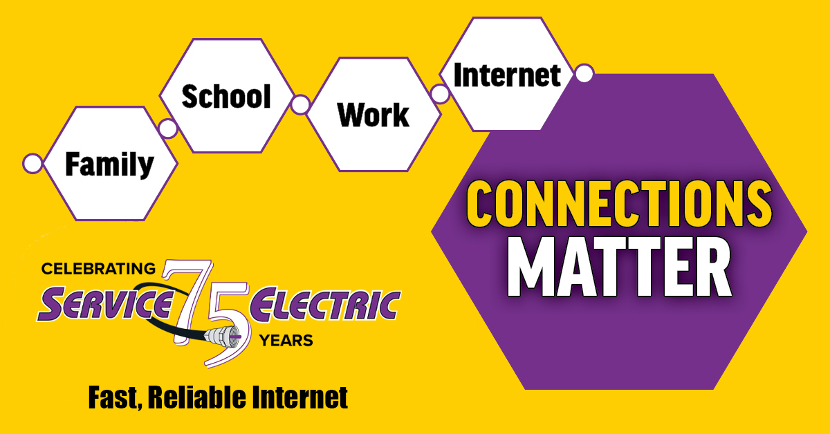 Service Electric Cable TV & Communications on Twitter "Connections
