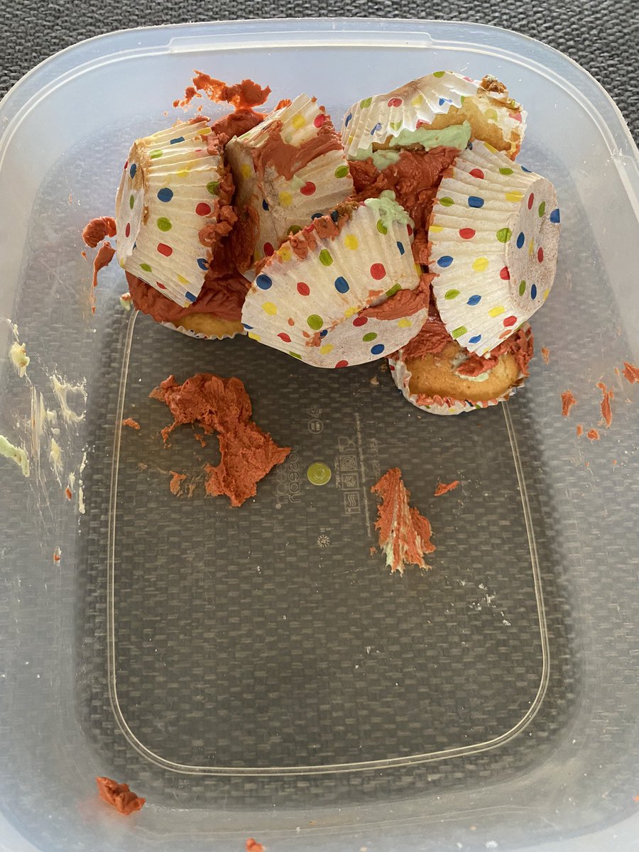 SamS_Halton's tweet photo. Thanks son, I think I’ll have one with a cup of tea later 😳🤥😂😂 #EasterCakes #SchoolBaking https://t.co/BHXrbzDv5R