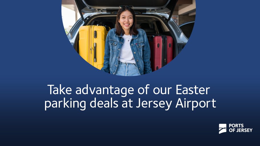 Travelling through Jersey Airport from Saturday? 

You can take advantage of our parking promotion with up to 70% savings and enjoy the convenience of having the car waiting when you return.

For more information on all the offers, go to our website: jerseyairport.com/parking/parkin…