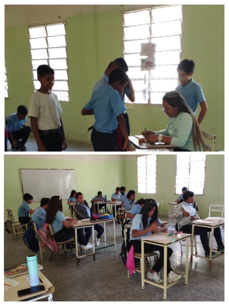 #27Mar 
Docentes del Municipio Libertador #Aragua comprometidos con la educación y la muchachada de la Patria se mantienen formando a nuestra Juventud del futuro.
¡En Aragua La Educación No Se Detiene! 
#NiCorrupcionNiGuarimbas 
<a href="/_LaAvanzadora/">Yelitze Santaella</a> <a href="/Soykarinacarpio/">Karina Carpio</a> <a href="/leoalvacabrera/">Prof. Leonardo Alvarado</a>