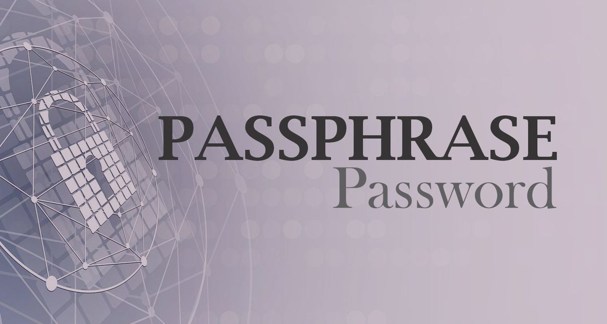 Bengstech's tweet photo. Passphrase Password https://t.co/z3fLh43XlF #business #security #tech https://t.co/7ATOddMeN3