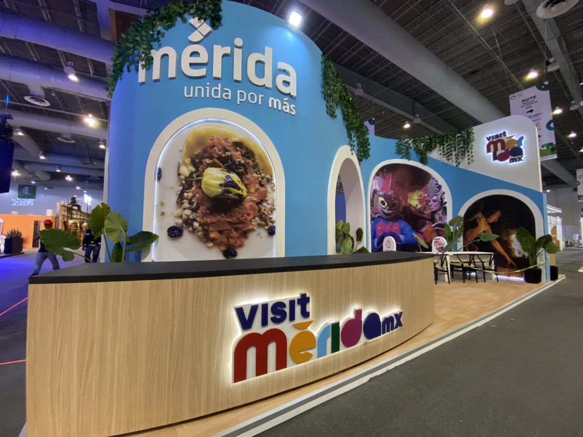 ¡Felices de que #VisitMéridaMx sea parte del #TianguisTurístico N.47 en la CDMX! 🎊 

En el evento estaremos compartiendo todo lo que la ciudad tiene para ofrecer. ¡Te invitamos a seguir de cerca el evento y, si todavía no está en tus planes... a visitar Mérida pronto!