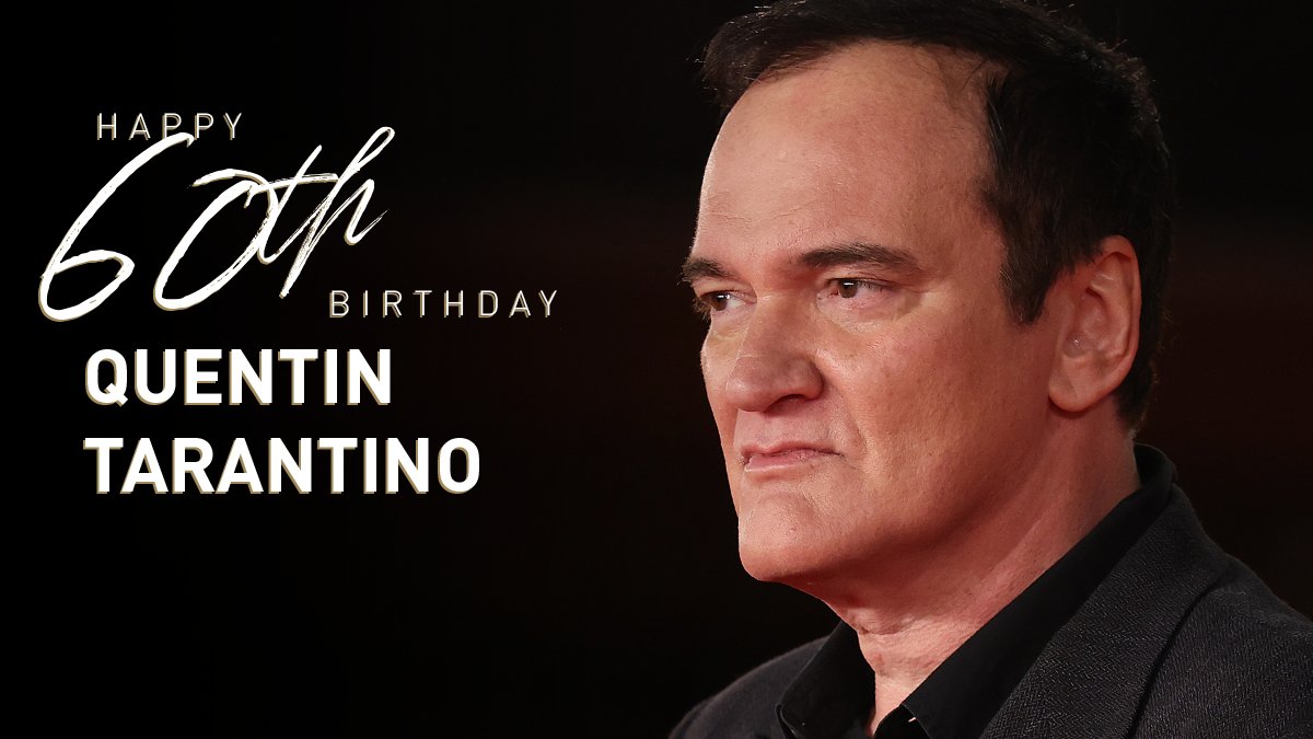 Happy 60th birthday Quentin Tarantino!

Read his tribute here:  