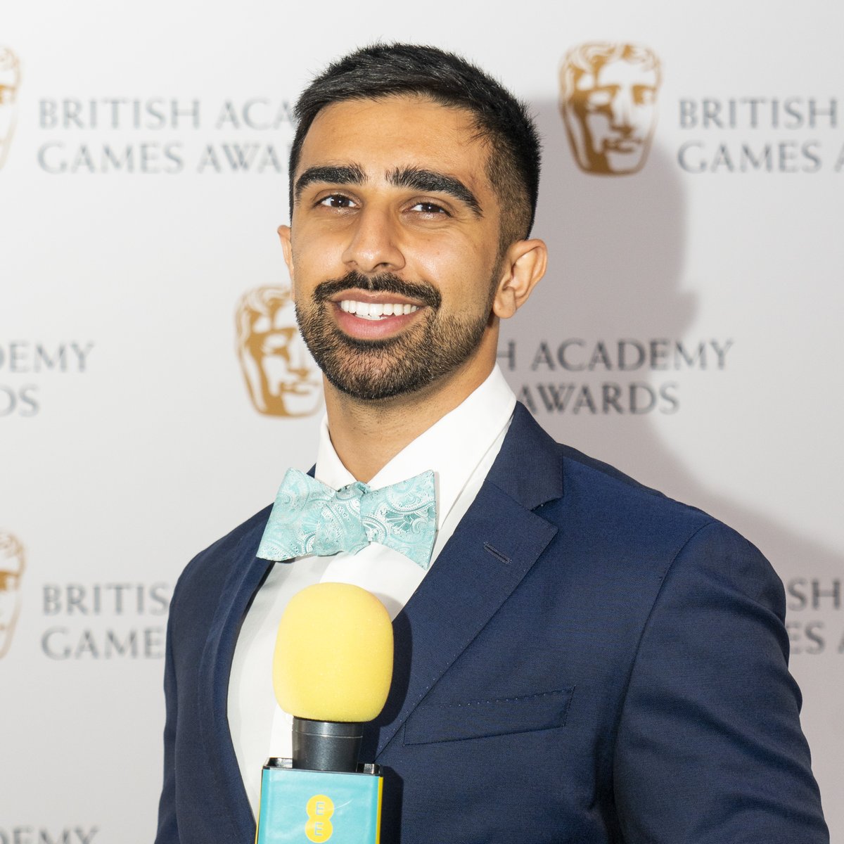 EE's tweet photo. We’re excited to welcome back @Vikkstar123 as our @BAFTAGames 2023 red carpet host! Vik will be chatting to nominees &amp; guests arriving for the awards ceremony 🤩 

Follow the action on https://t.co/379JDcUP6b this Thursday night

#EEGameoftheYear #Vikkstar #BAFTAGamesAwards https://t.co/OogKg2jP1J