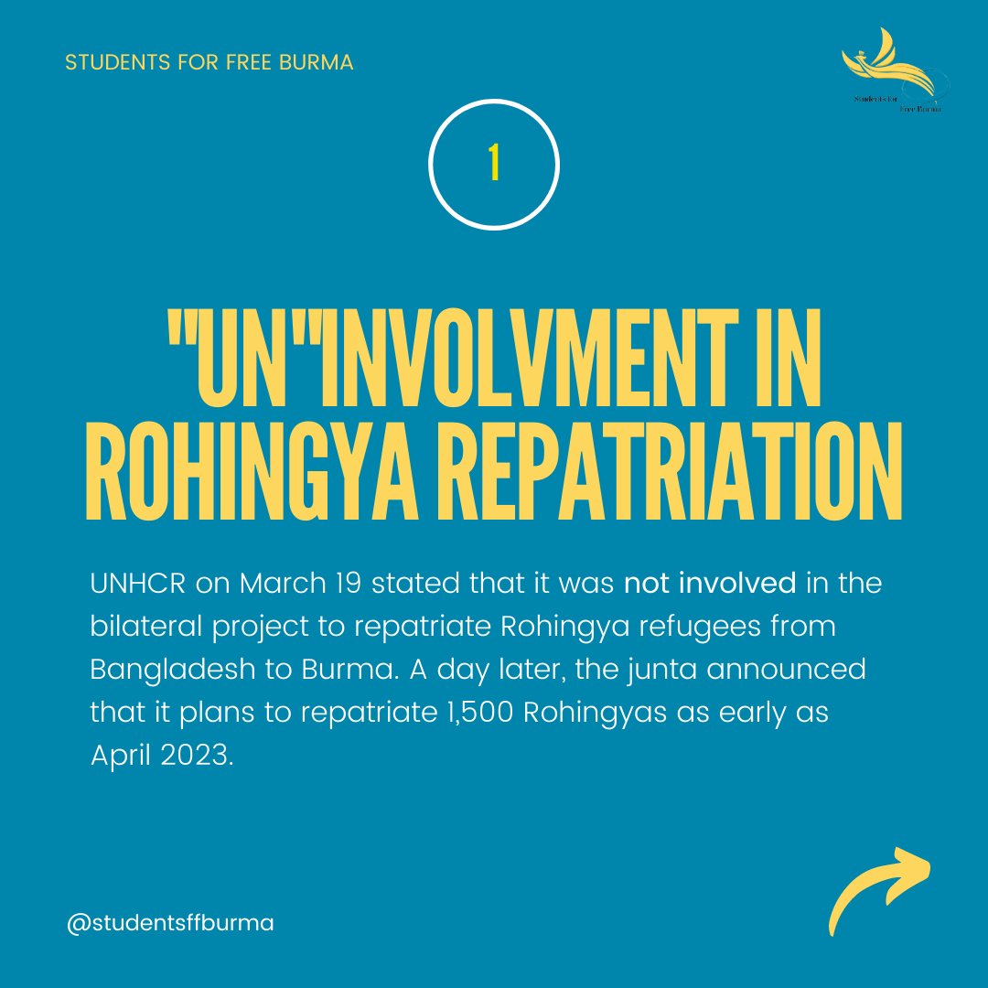 StudentsFFBurma's tweet photo. [Situation Update] March 27, 2023
Read the full report at https://t.co/lKIBm3kTOO
#WhatsHappeningInMyanmar https://t.co/Bptk6WYl26