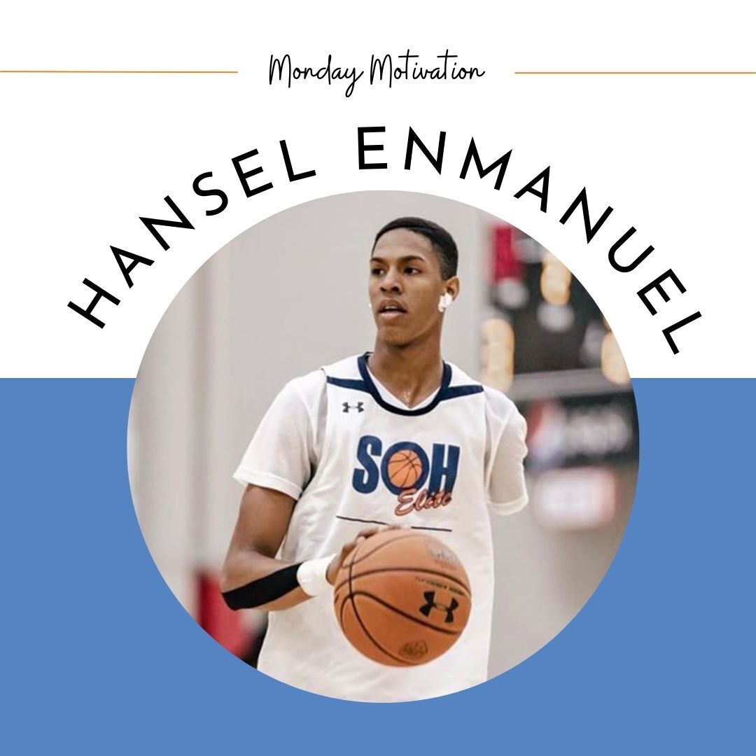 𝗠𝗼𝘁𝗶𝘃𝗮𝘁𝗶𝗼𝗻𝗮𝗹 𝗠𝗼𝗻𝗱𝗮𝘆: Hansel Enmanuel is a Dominican college basketball player who only has one arm, due to a childhood incident🇩🇴.  Hansel  was able to turn their disability into an ability, as he has already received D1 offers from Tennessee State and Memphis.