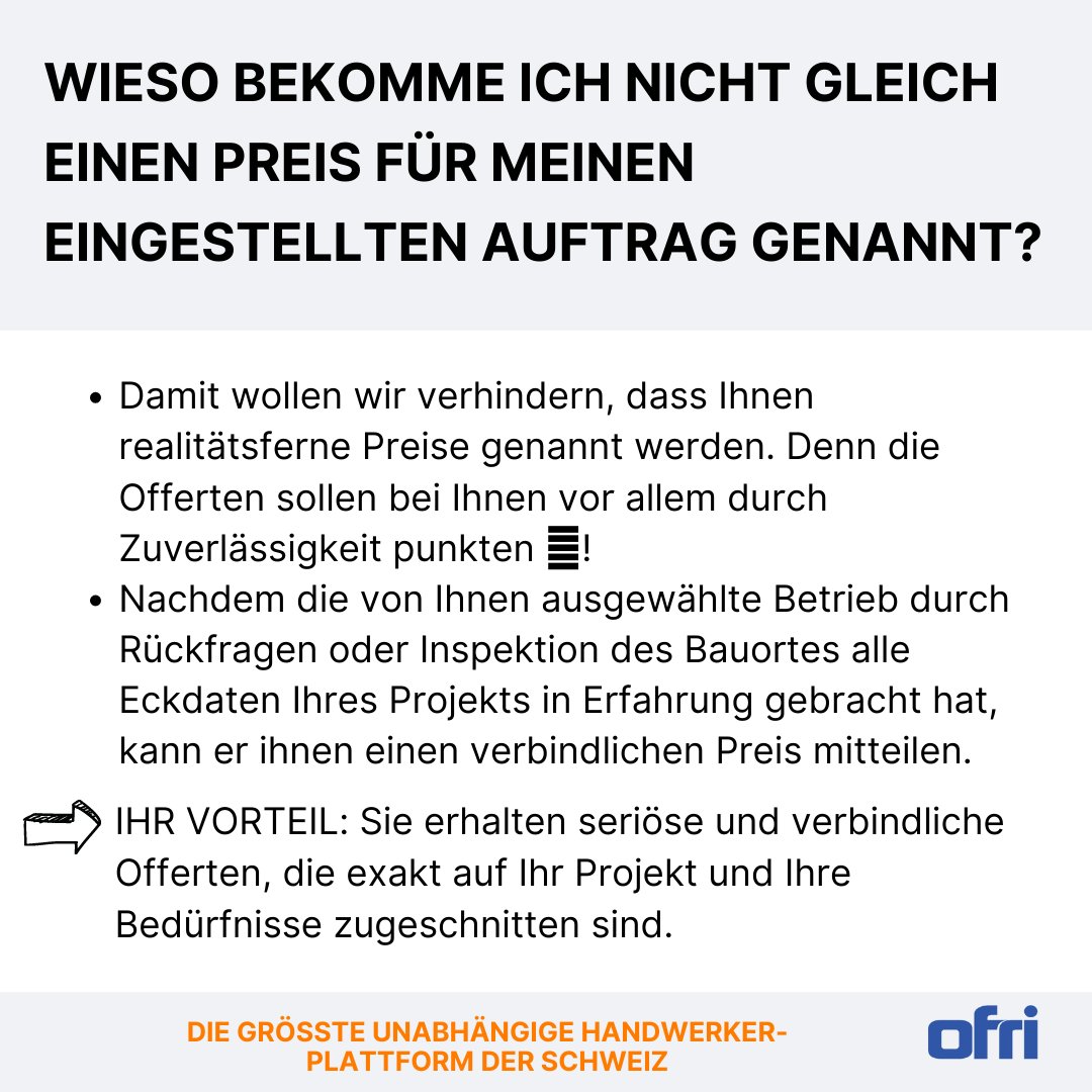 ofri_ch's tweet photo. Unser Kundensupport ist stets bemüht, euch in allen Belangen rund um unsere Plattform Hilfestellung zu leisten 🙆☎️

Hier erhaltet ihr eine Antwort auf eine häufig gestellte Frage.

#ofri #handwerk https://t.co/lF1UfN3ru4