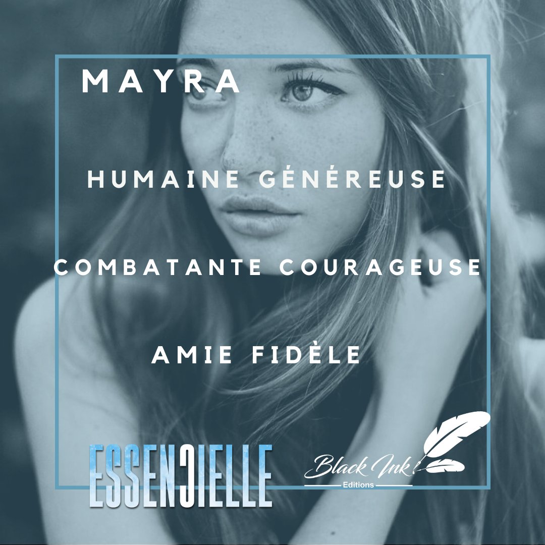 Mayra, tout comme Astrid, est l'une de mes héroïne préférée, car son courage et sa force se cache dans un halo de délicatesse.
#romance #newromance #romance #essencielle #isabellefourié #blackinkeditions #aventure #guerredesclans dystopianromance #dystopie #romancefuturiste